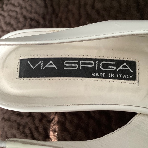 VIA SPIGA Woman Shoes sling backs, Made in ITALY, Size 7.5 - Picture 12 of 13